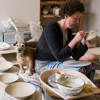 In my Soham studio