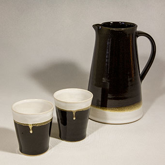 'Anyone for tennis' Lemonade jug and beakers – UK private collection